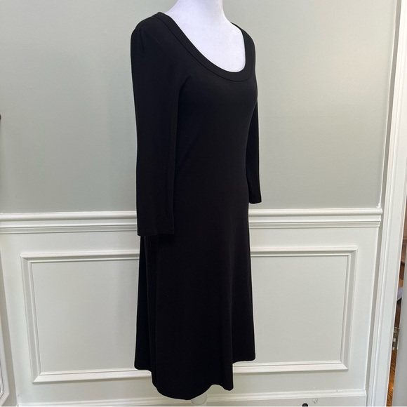 Karen Kane Classic Black Midi Dress S - Picture 2 of 6